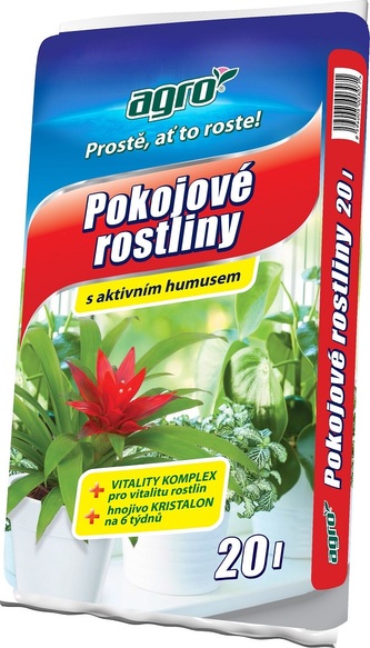 AGRO substrát pro pokojové rostliny 20 l