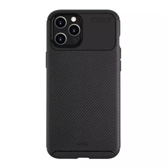 UNIQ pouzdro Hexa iPhone 12 Pro Max 6,7" černé / půlnoční černé