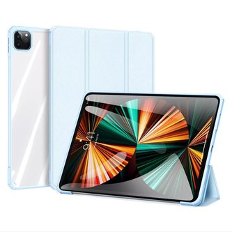 Dux Ducis Copa pouzdro pro iPad Pro 12,9'' 2021/2020/2018 chytrý kryt se stojánkem modrý