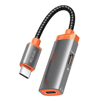 Adaptér USB-C na 2x USB-C Mcdodo CA-0520, PD 60W (černý)