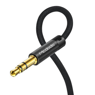 Kabel mini jack 3,5 mm AUX Mcdodo CA-6640 1,2 m (černý) Kabel mini jack 3,5 mm AUX Mcdodo CA-6640 1,2 m (černý)