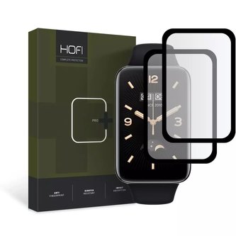 HYBRIDNÍ SKLO HOFI HYBRID PRO 2 BALENÍ XIAOMI SMART BAND 7 PRO ČERNÁ