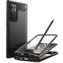 Ochranné pouzdro se sklem Supcase Clayco Xenon pro Samsung Galaxy S22 Ultra Black