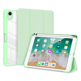 Dux Ducis Toby Armored Flip Smart Case pro iPad mini 2021 s Apple Pencil Holder Green