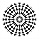 ARTEMISS Koule - plastová šablona 480 (29x29cm) Rozměr: G 29x29cm