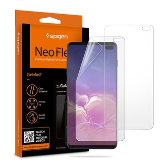 2x Folia Spigen Neo Flex HD Samsung Galaxy S10 Plus Case Friendly