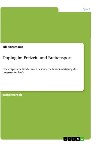 Doping im Freizeit- und Breitensport