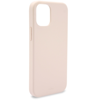 PURO ICON Anti-Microbial Cover - Pouzdro pro iPhone 13 Pro Max s antibakteriální ochranou (růžový písek)