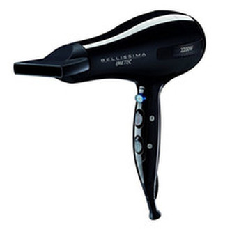 Bellissima Černý fén na vlasy s difuzérem na vlnité vlasy 11567 SD5 Imetec woman