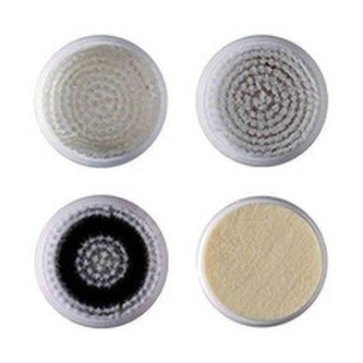 Bellissima Náhradní sada 4 hlavic pro Sónický vibrační kartáček na čištění a revitalizaci pleti 5097 (Refill Kit 5124) woman