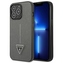 Guess Saffiano Triangle Logo Case - kryt pro iPhone 13 Pro Max (stříbrný)
