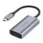 Jednosměrný adaptérový kabel Choetech USB Type C (samec) na HDMI (samice) 8K 60Hz šedý (HUB-H16)