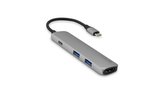 Epico hub 4K HDMI s rozhraním USB-C pro notebooky a tablety vesmírně šedá