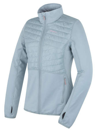 Dámská mikina na zip Airy L faded mint - XL