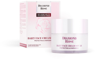 Biofresh Diamond Rose Denní krém s bílou růží, SPF 20 a diamantovým práškem 50 ml