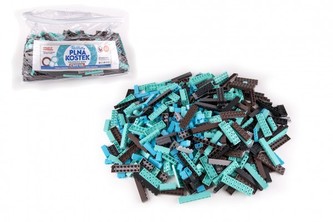 Stavebnice Cheva Taška Plná Kostek plast Technická sada 2 kg v plastové tašce