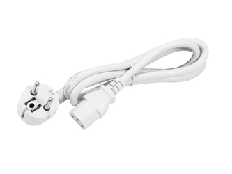 Omnitronic IEC C13 napájecí kabel, 1,2 m, bílý