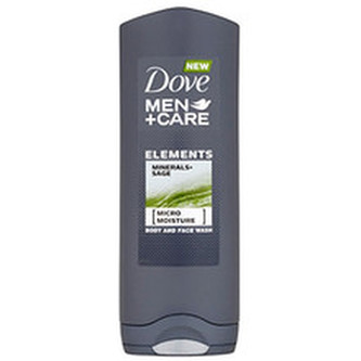 Dove Sprchový gel na tělo a tvář Elements Men+Care Sprchový gel na tělo a tvář Elements Men+Care - Objem 400 ml man