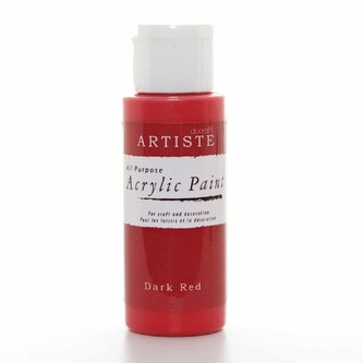 Akrylová barva DOA 763212 59 ml - Dark Red