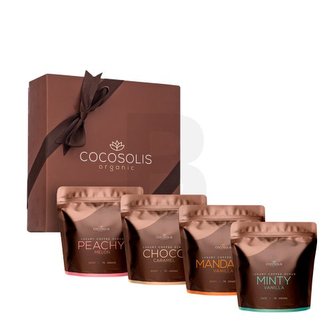 COCOSOLIS dárková sada Luxury Coffee Scrub Box