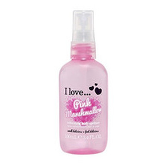 I Love Osvěžující tělový sprej s vůní růžového marshmallow (Pink Marshmallow Refreshing Body Spritzer) 100 ml woman