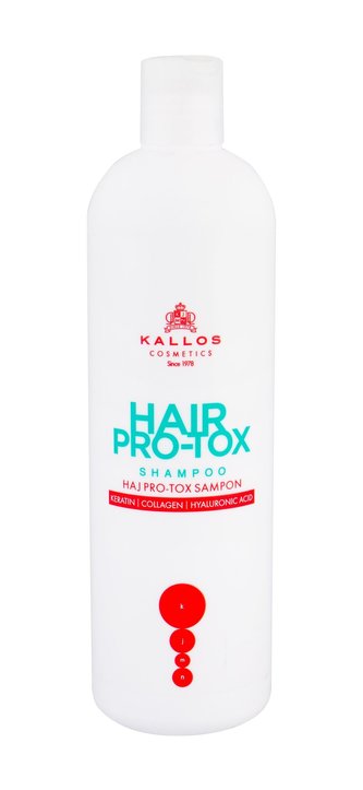 Kallos Regenerační šampon s keratinem a kyselinou hyaluronovou KJMN (Hair Pro-Tox Shampoo) Regenerační šampon s keratinem a kyselinou hyaluronovou KJMN (Hair Pro-Tox Shampoo) - Objem 500 ml woman