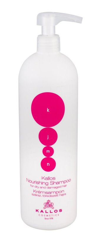 Kallos Vyživující šampon na suché a poškozené vlasy (Nourishing Shampoo For Dry And Damaged Hair) Objem 1000 ml pro ženy