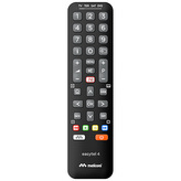 Dálkové ovládání Meliconi, 808060, EASYTEL 4, univerzální, pro 4 zařízení, 2 programovací režimy, 34 kláves