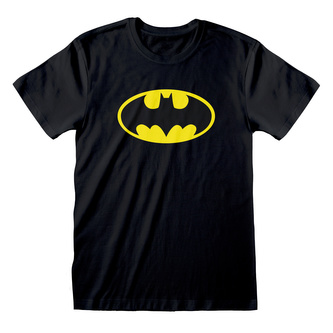 Pánské tričko DC Comics|Batman: Logo (XL) černé bavlna