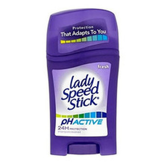 Lady Speed Stick Svěží tuhý antiperspirant pH Active (Fresh 48H Protection Antiperspirant) 45 g woman