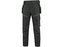 Kalhoty CXS LEONIS, pánské, černé s šedými doplňky, vel. 46