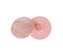 Knoflík - sada 3 ks - růžová - prům. 20 mm