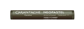 Umělecký pastel "Neopastel", raw umber, CARAN D'ACHE 7400.049