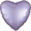 Balon foliowy Lustre Pastel lila serce luzem 43cm