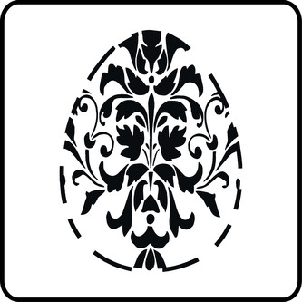 ARTEMISS Kraslice - plastová šablona 493 (29x29cm) Rozměr: G 29x29cm