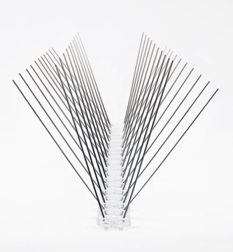 Hroty proti ptákům 50x10cm 40 hrotů nerez/plast