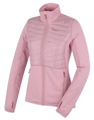 Dámská mikina na zip Airy L faded pink - M