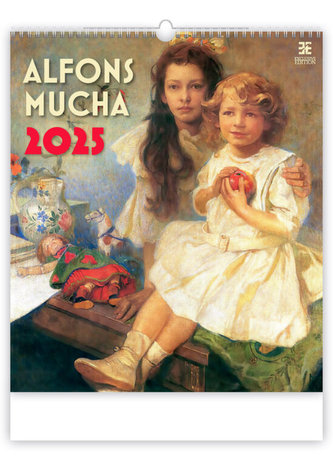 Kalendář Alfons Mucha