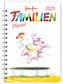 Helme Heine: Familienplaner-Buch A5 2025
