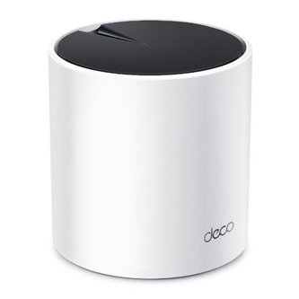 WiFi router TP-Link Deco X55(1-pack) WiFi 6, 3x GLAN, 2,4/5GHz AX3000
