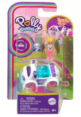 Figurki Polly Pocket Pollyville Autko Panda