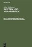 Prolegomena zur ältesten Geschichte des Islam. Verschiedenes