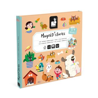Janod Magnetická kniha Magnetistories Domáci miláčikovia Janod Magnetická kniha Magnetistories Domáci miláčikovia