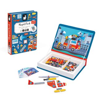 Janod Magnetibook Požiarnici Janod Magnetibook Požiarnici