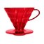 Dripper Hario V60-02 plast - Desert Red