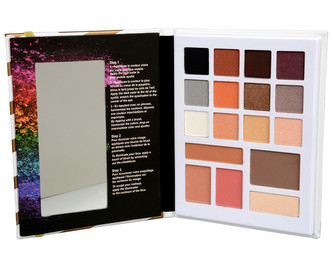 PARISAX NOTEBOOK Paletka s očními stíny, pudry a tvářenkami (malá)