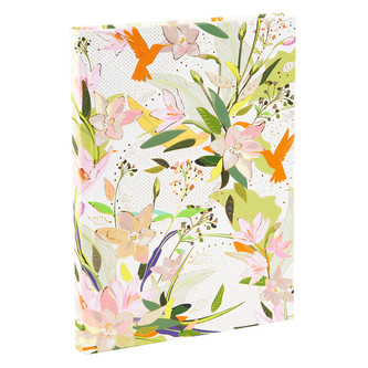 Zápisník A5 15x22 cm Royal Lilly white 64487 Royal Lilly white GOLDBUCH