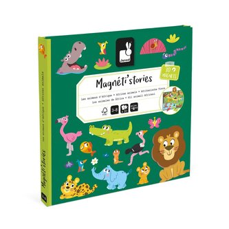Janod Magnetická kniha Magnetistories Africké zvieratká Janod Magnetická kniha Magnetistories Africké zvieratká
