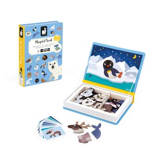 Janod Magnetibook Polárne zvieratká Janod Magnetibook Polárne zvieratká
