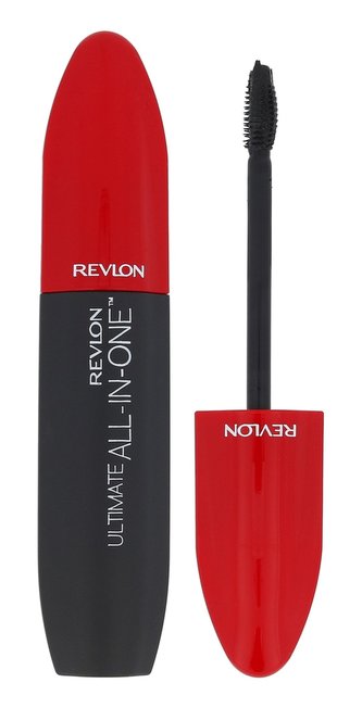 Revlon Řasenka pro objem, délku a oddělení řas (Ultimate All-In-One Mascara) 8,5 ml Odstín 002 Blackest Black voděodolná woman